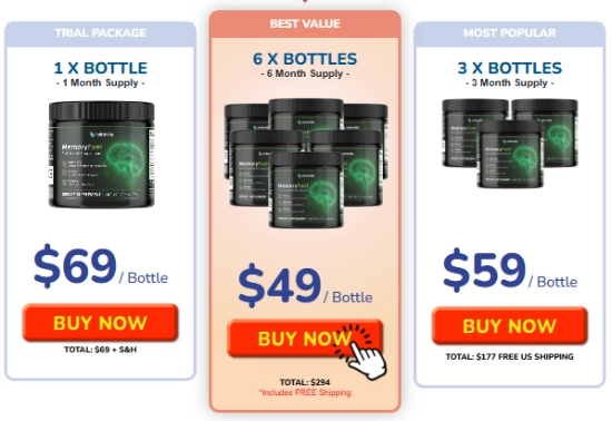 MemoryFuel MemoryFuel Price